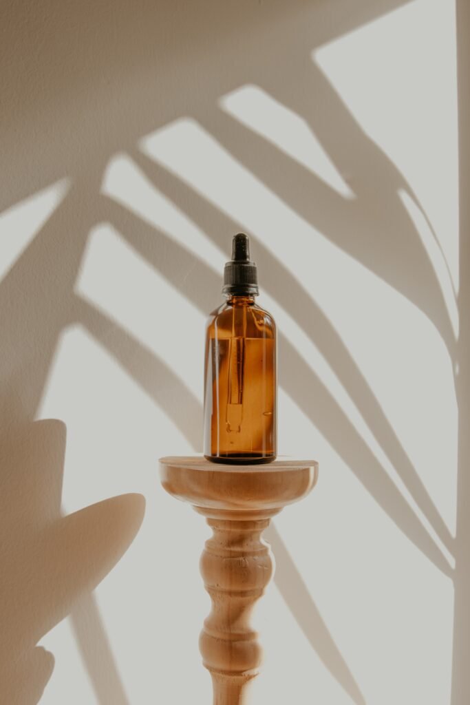 essential oil bottle